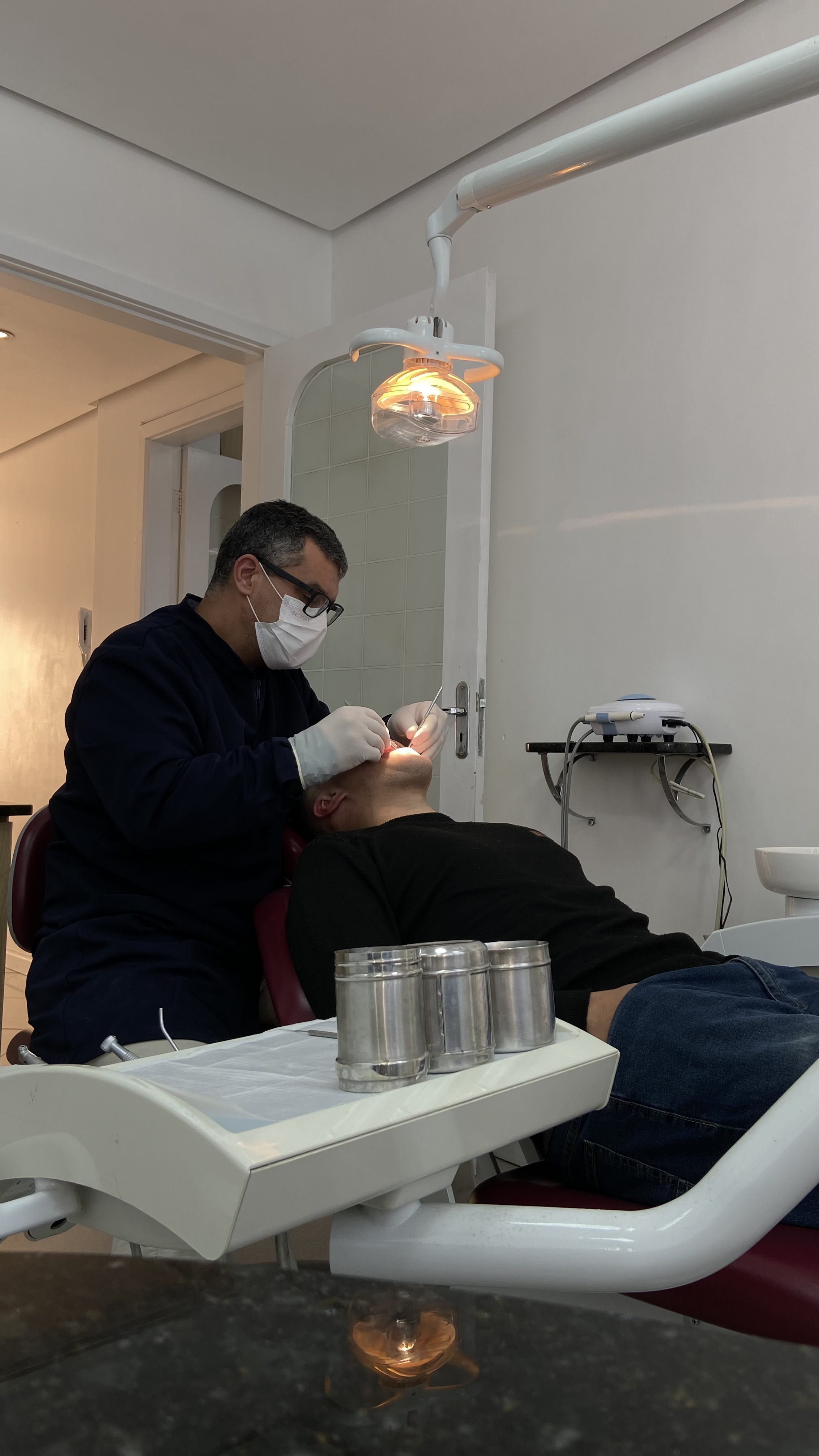 Paciente interagindo com o consultório 3